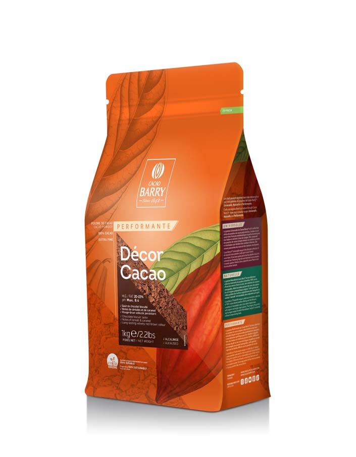 Какао порошок DECOR CACAO 20-22% Cacao Barry (1 кг)